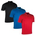 Glenmuir Mens Iberia Pima Cotton Tailored Collar Golf Polo 